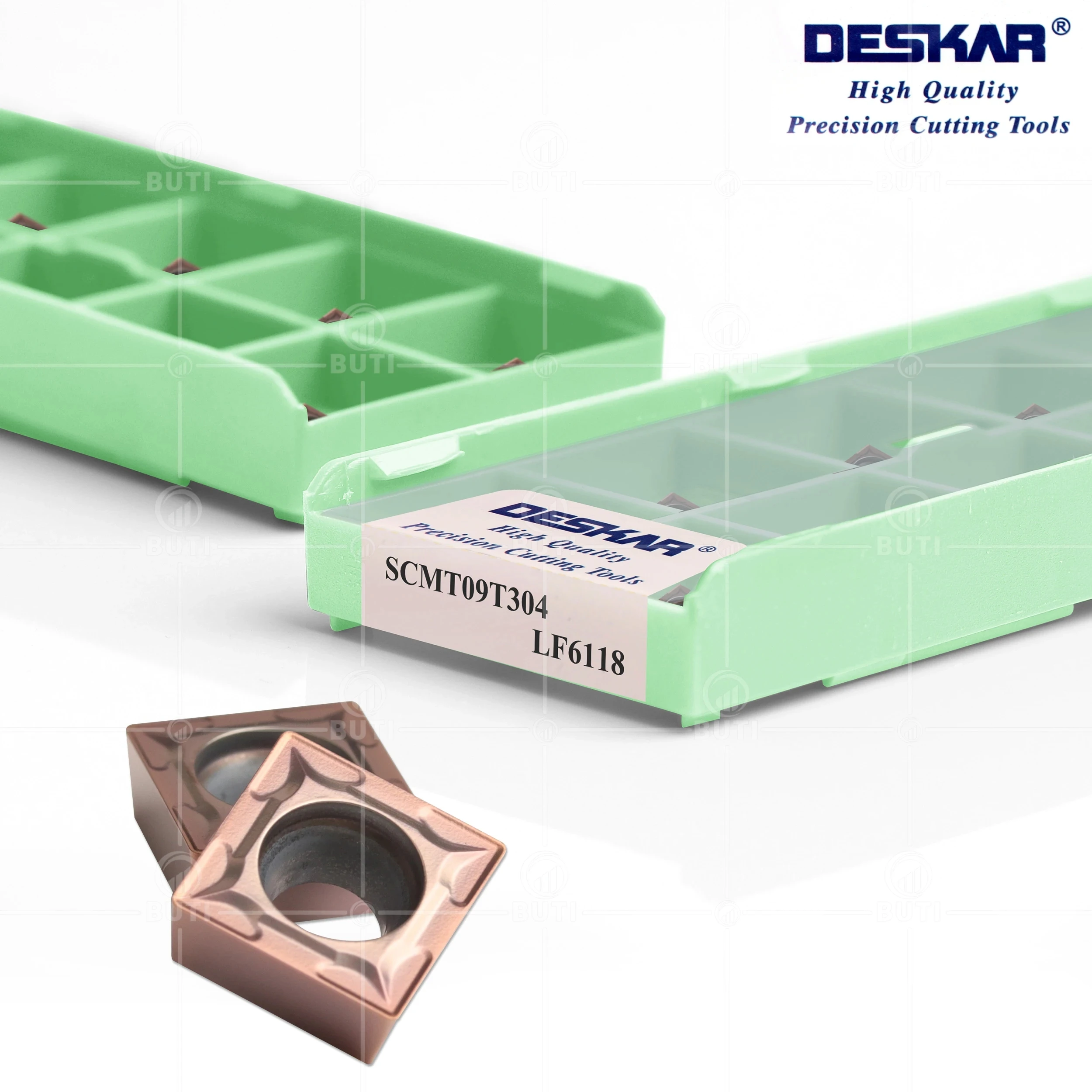 Оригинальная твердосплавная концевая фреза DESKAR SCMT09T304 SCMT09T308 LF6018 LF6118 Токарный