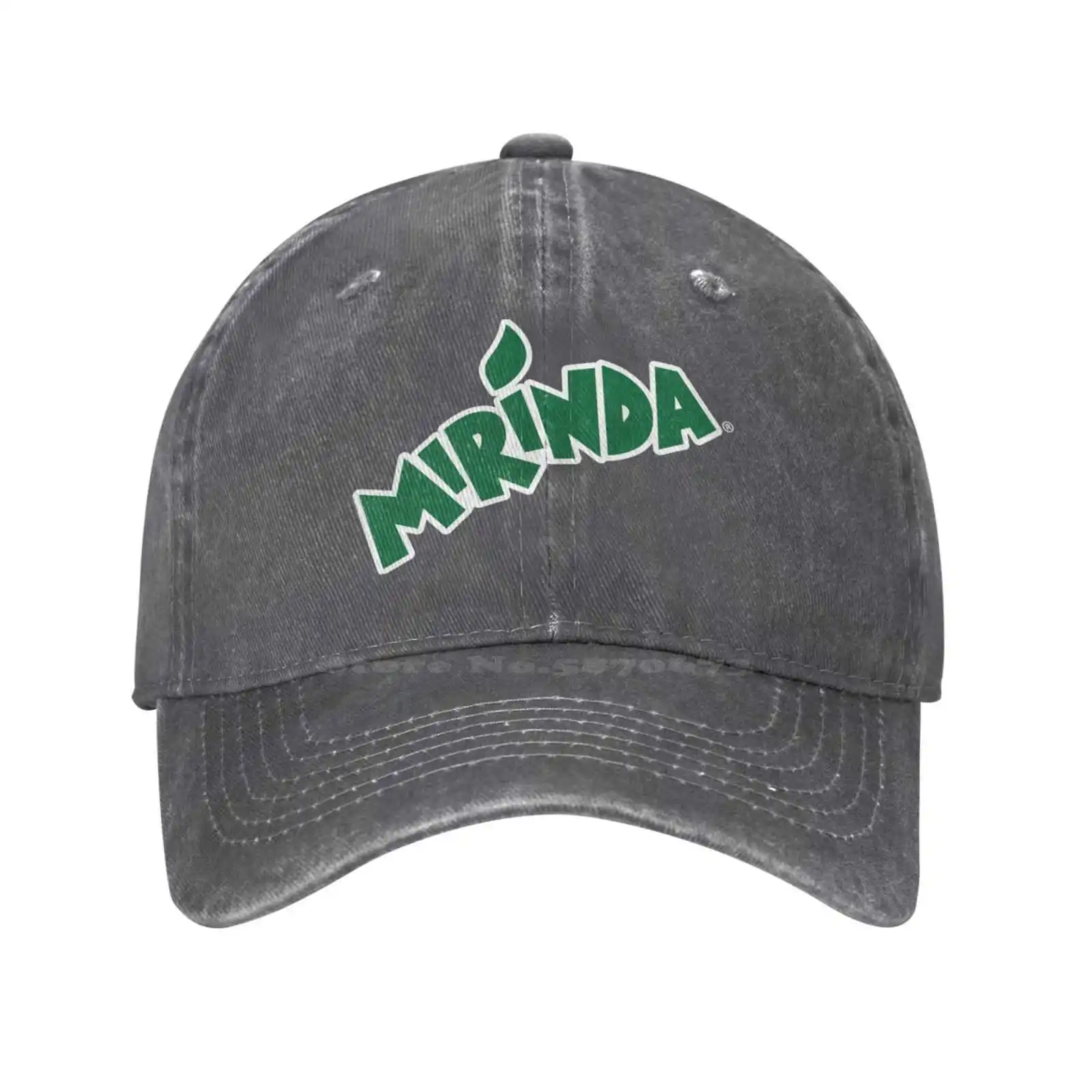 Повседневная джинсовая бейсболка Mirinda с графическим логотипом