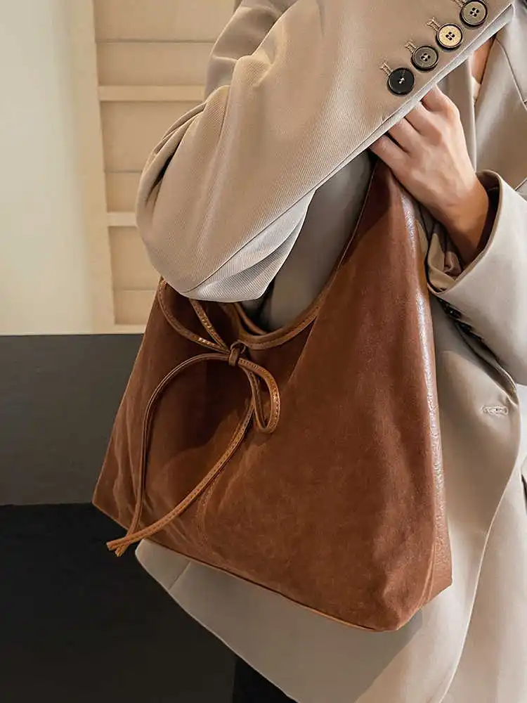 Женская сумка-тоут Merad подмышки новинка 2024 модные ретро сумки большой