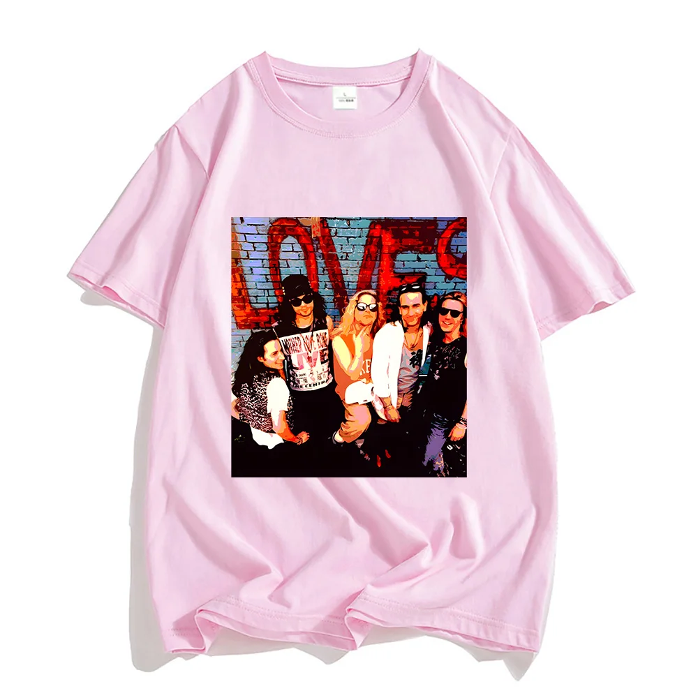 

Music M-mother Love Bone Band Oversized T Shirts MEN 100% Cotton T-shirts Aesthetic Tees Handsome Short Sleeve Sense of Design
