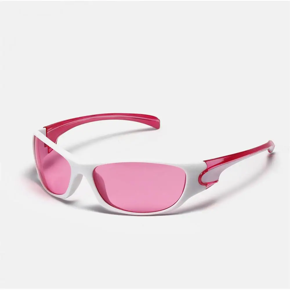 

Солнцезащитные очки для женщин и мужчин Uv400, портативные ветрозащитные модные солнечные очки в стиле панк, модные солнечные очки для велоспорта