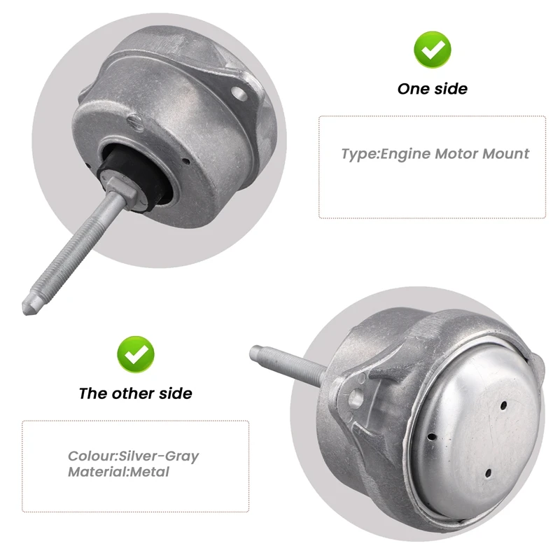 1 пара автомобильных креплений двигателя для Porsche 911 997 Turbo 99737504904 99737504906 99737504908