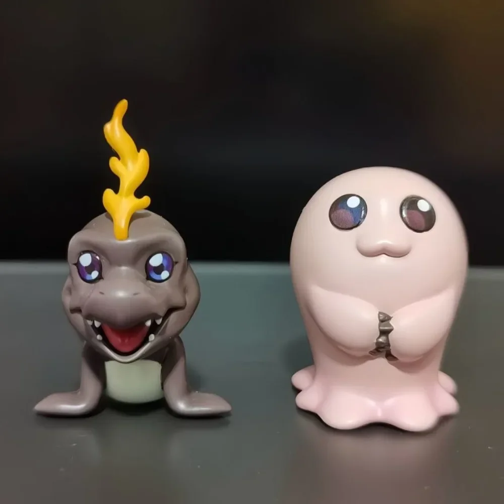 Фото 2-5 см аниме Digimon Adventure фигурка Gabumon Pyocomon Koromon Mochimon Tokomon Plotmon фигурки Коллекция Модель игрушки подарок №3