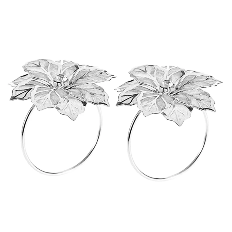 

12 упаковок кольца для салфеток, золотые салфетки для украшения стола, свадьбы, ужина вечерние, украшения «сделай сам», серебряные