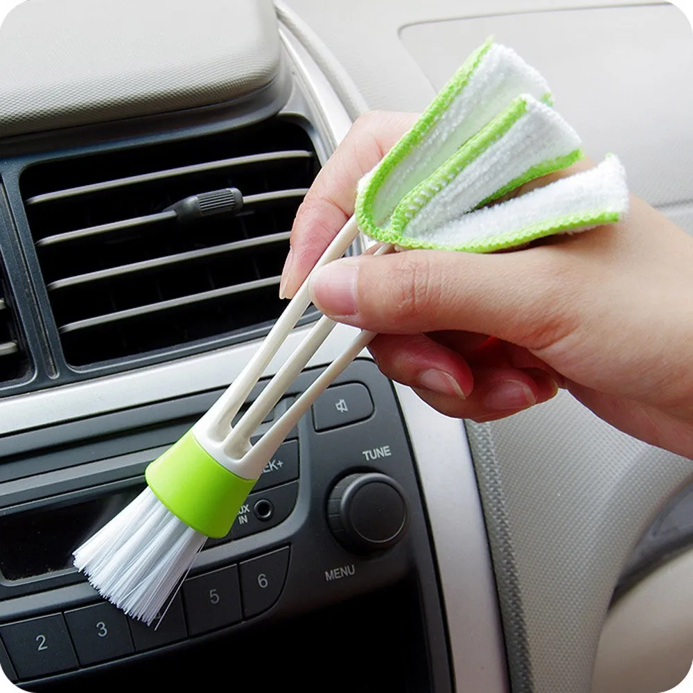 

1 Pc car cleaning brush Accessories 2018 new for Volkswagen VW Golf 4 6 7 GTI Tiguan Passat B5 B6 B7 CC Jetta MK5 MK6 Polo