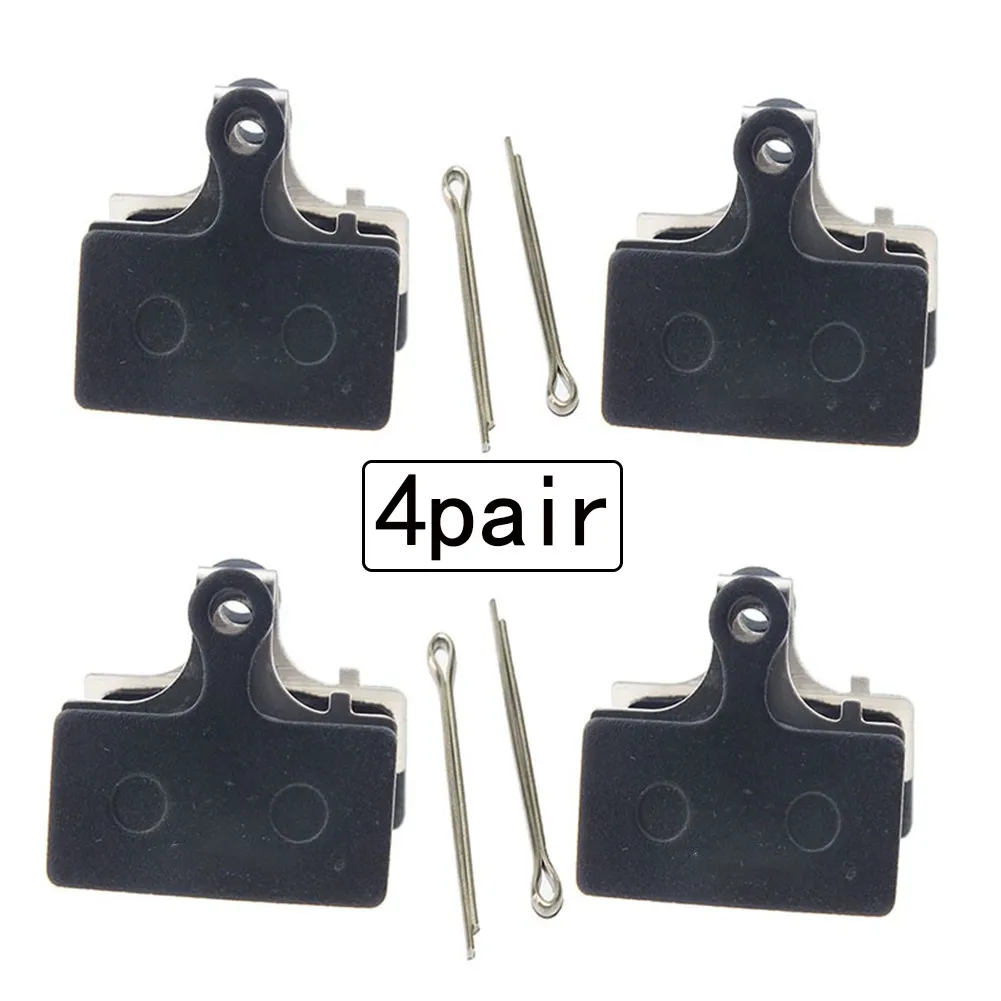 

4 Pair Bicycle Brake Pads Mountain Bike Lamella Hydraulic Brake Disc Resin Brake Pads For XT SLX M785M615M675M786 Cycling Parts