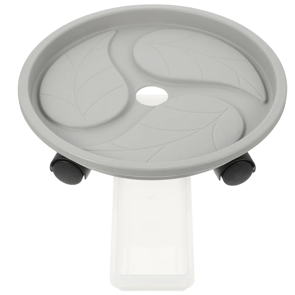 Круглый цветочный горшок поднос для растений комнатный садовый пластиковая