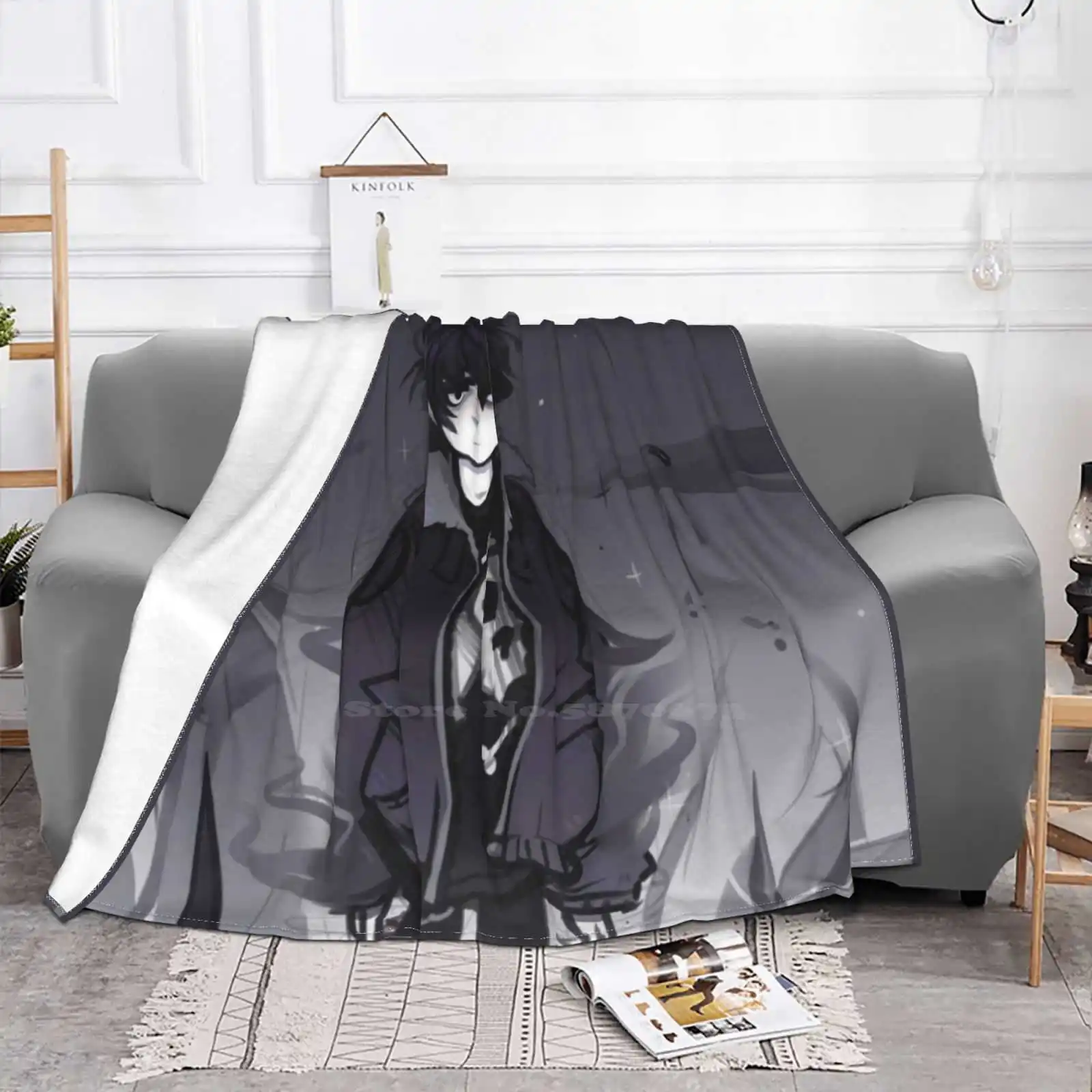 I Control The Shadows Самая продаваемая комната Бытовое фланелевое одеяло Нико Di Angelo Percy