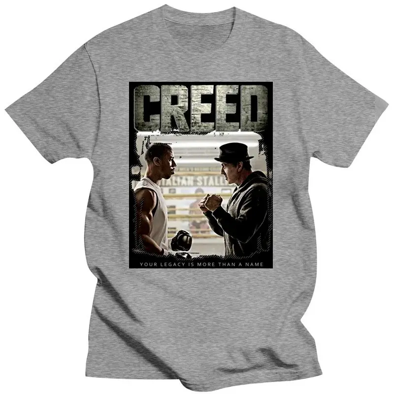 Мужская одежда новый плакат с надписью Creed для мужчин и женщин черная футболка