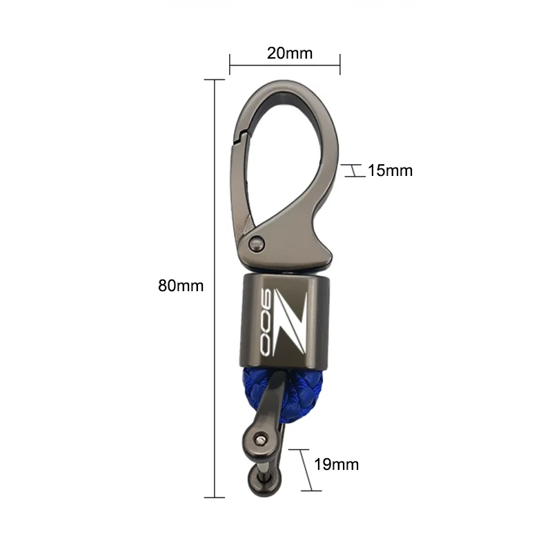 DragonflyMoto настраиваемый брелок Kawasaki Z900 аксессуар из цинкового сплава с