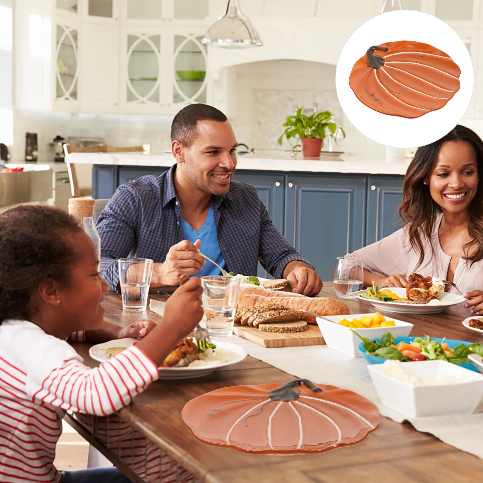 

Autumn Dinner Plate Party Tray Banquet Plate Party Supplies Serving Bowl