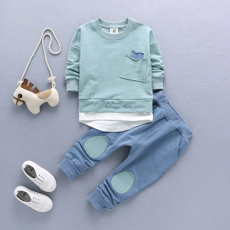 

Children Clothing Sets Baby Spring Autumn Boys Sports Suit Toddler Girls Outfits Clothes for Boutique Kids Clothing Dropshipping