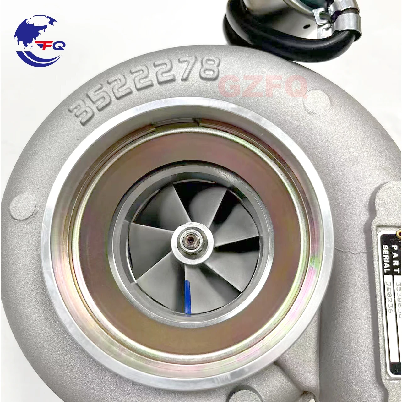 Экскаватор Турбо 3538856 Турбокомпрессор 6LAA8.9G2 6LTAA для деталей дизельного двигателя