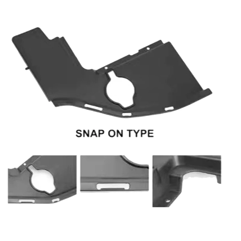 Боковая панель двигателя крышка панели автомобильные аксессуары черный для Dodge