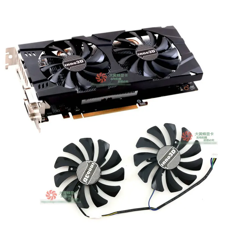

Новый охлаждающий вентилятор для видеокарты GALAX RTX2060 GTX1660ti GTX1660