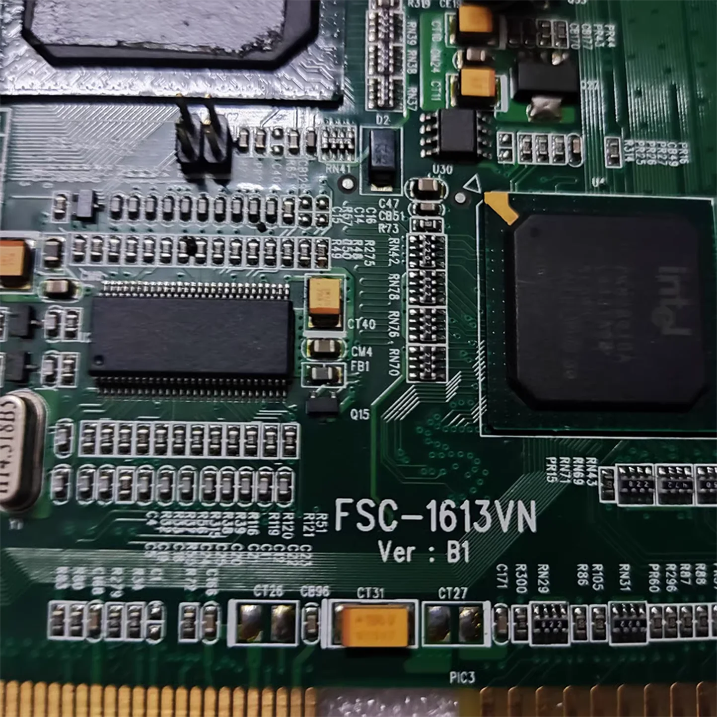 Оригинальная материнская плата компьютера промышленного управления EVOC FSC-1613VN