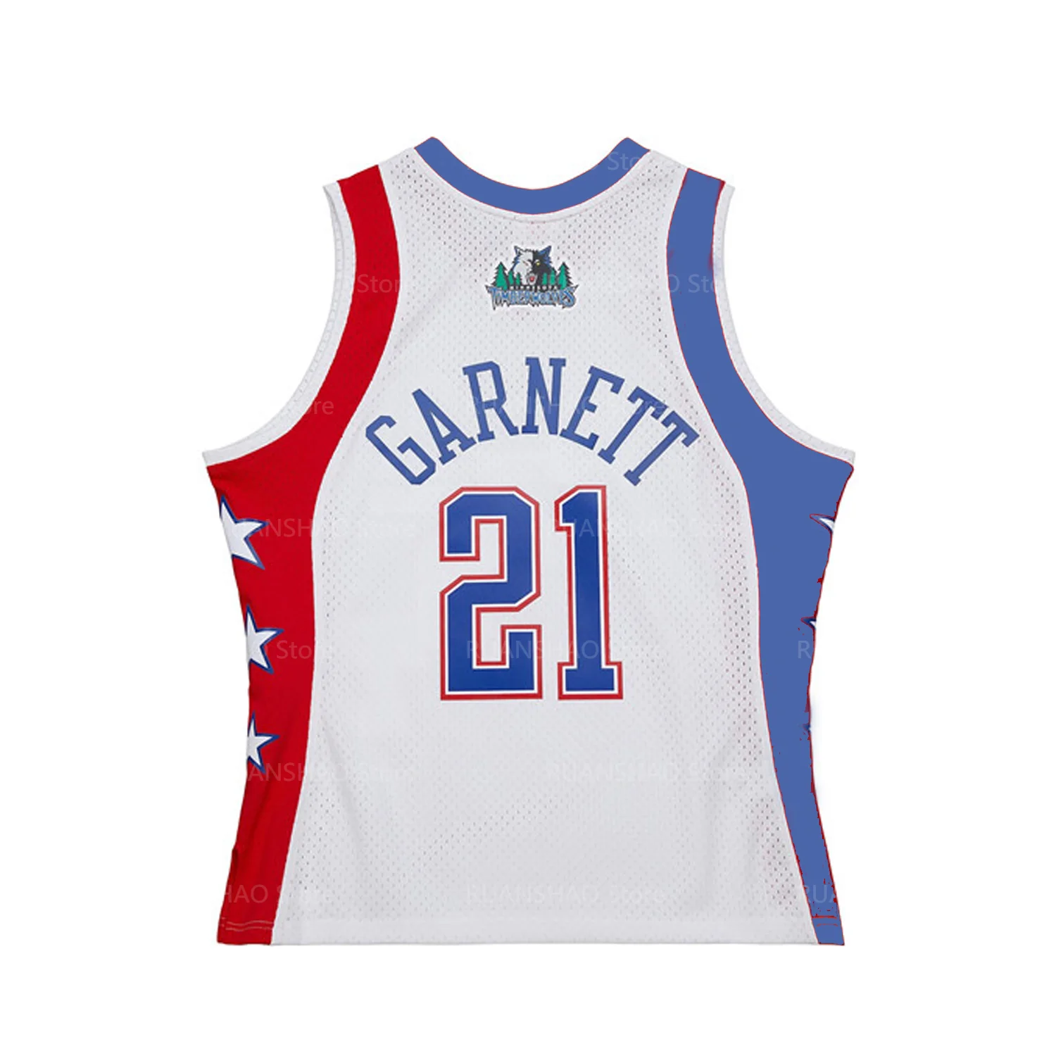 Винтажная баскетбольная тренировочная майка унисекс Swingman быстросохнущая