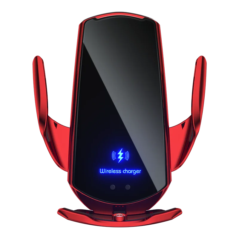 

Автомобильное беспроводное зарядное устройство, магнитное автомобильное крепление, держатель для телефона для iPhone, Samsung, Xiaomi, инфракрасная индукционная станция для быстрой зарядки 15 Вт