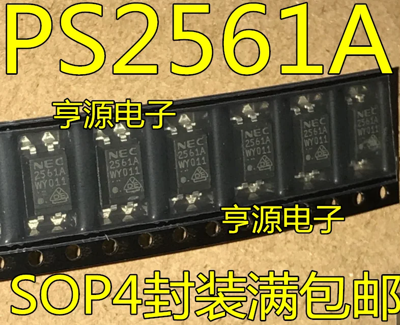 Новый оригинальный PS2561A PS2561AL-1 SMD SOP4 Чип с оптопарой 2561A