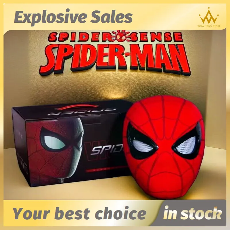 Маска Человека-паука Marvel Legends маска Майлза головной убор электрический мигающий