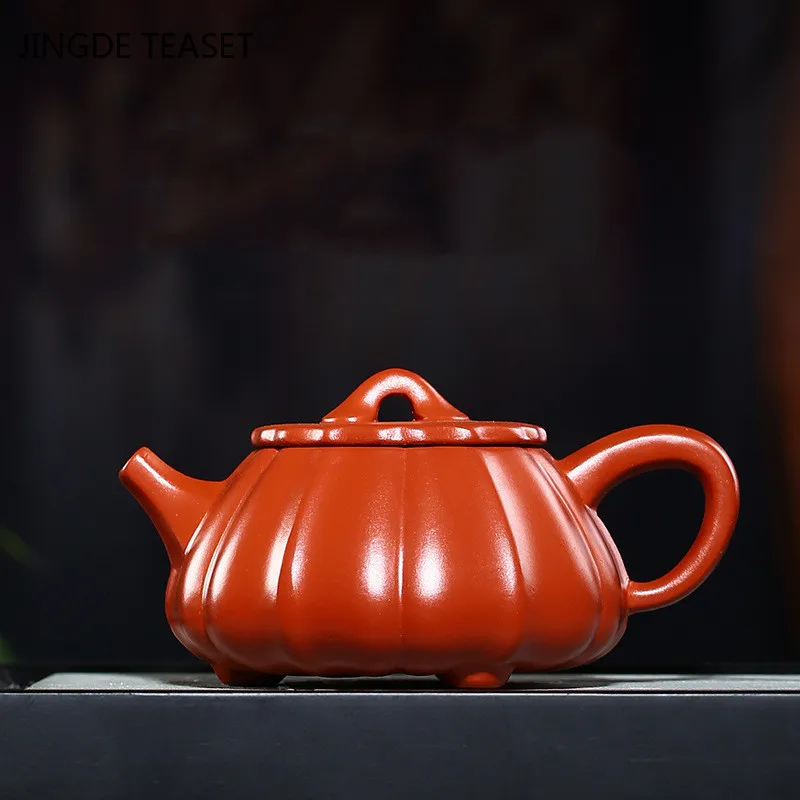 Большая емкость 350 мл Исин Чай горшок из фиолетовой глины под камень совок горшки