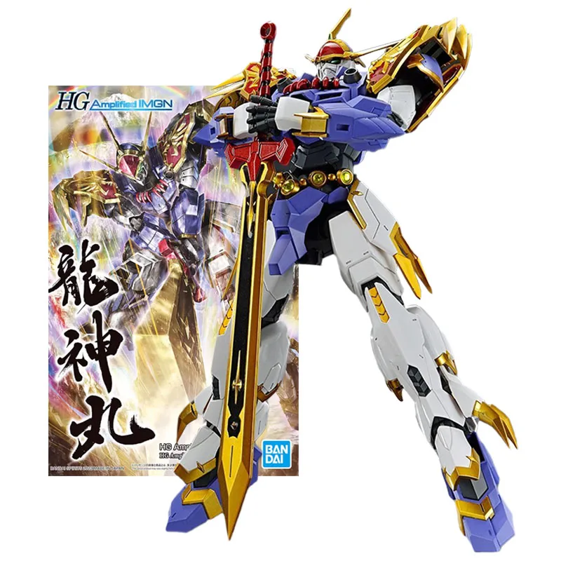 Bandai Подлинная фигурка маджин эйюден Ватару набор моделей Аниме Фигурки HG усиленная Коллекционная модель Ryujinmaru экшн-Фигурки игрушки