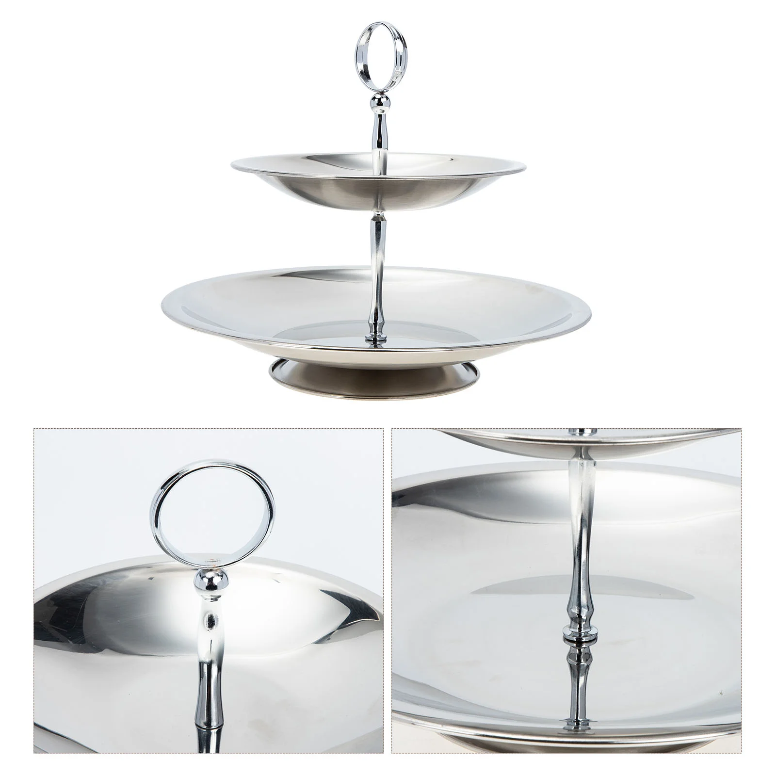 

Cup Cake Paper Cup Plastic Cupcake Tower Server Footed Dessert Tray Stainless Steel Buffet Dessert Tower Baby