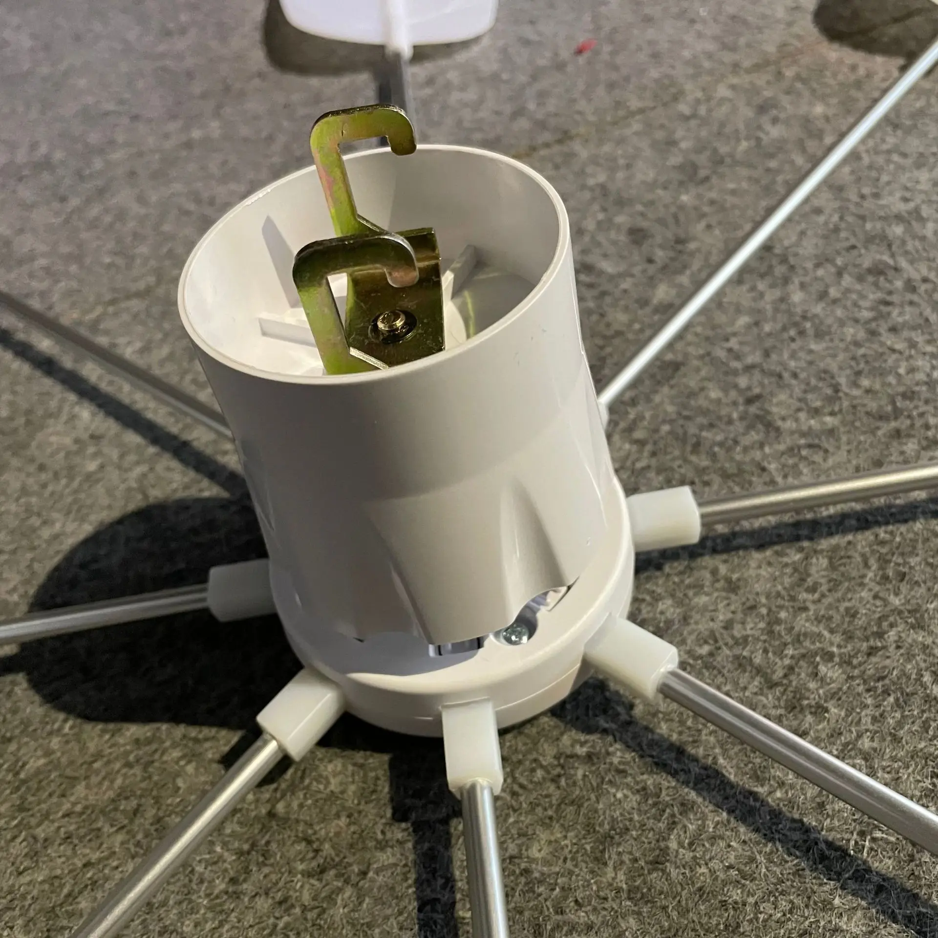 Центральная розетка для кондиционирования воздуха ветровая перегородка