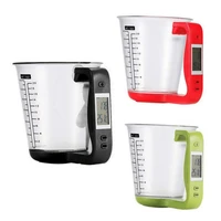 new kitchen cooking measuring cup large capacity digital electronic scale with lcd display temperature liquid measurement cups