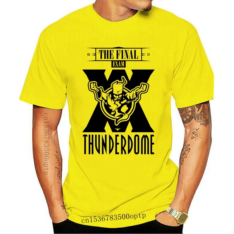 

Мужская одежда, новая мужская футболка Thunderdome-финальный экзамен, черный цвет для мужчин, размер детской, смешная футболка, новинка, футболка ...
