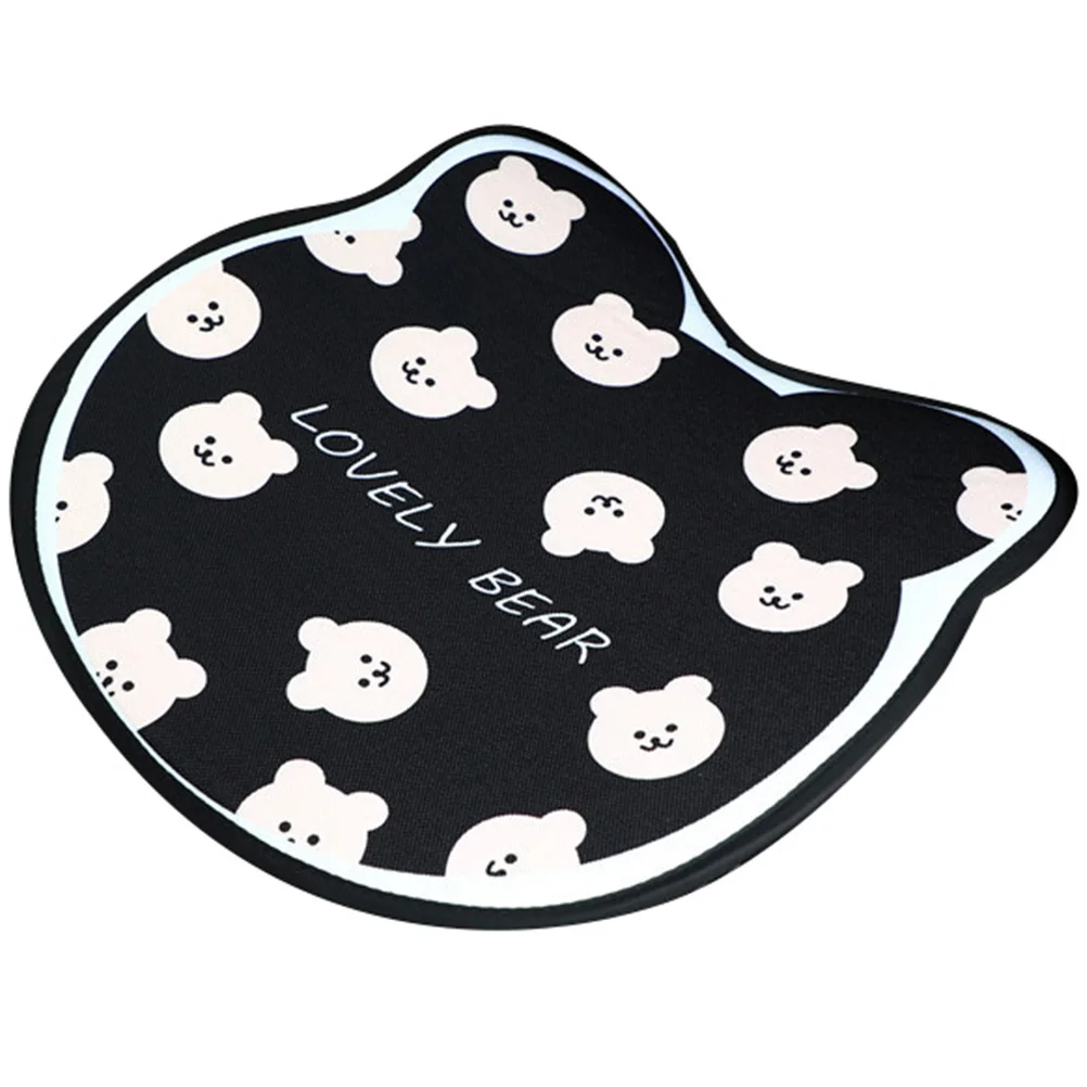 

1Pc Breathable Cartoon Seat Cushion Bear Pattern Car Seat Pad Office Seat Mat
