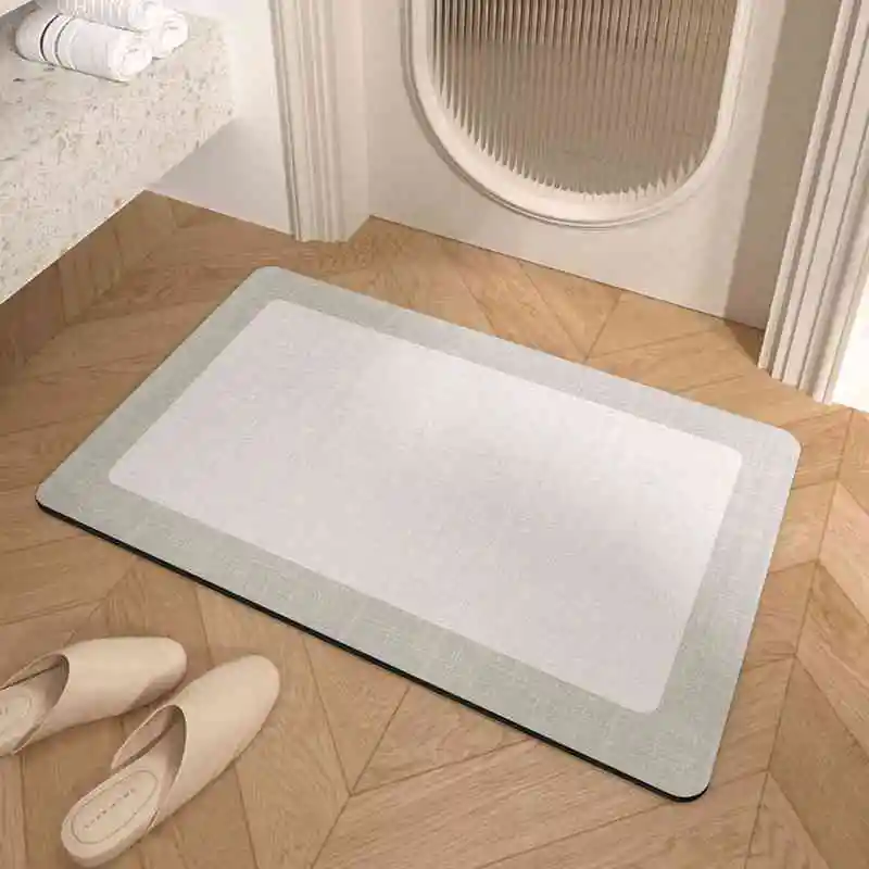 

2023 new athroom anti-skid mat carpet Grey