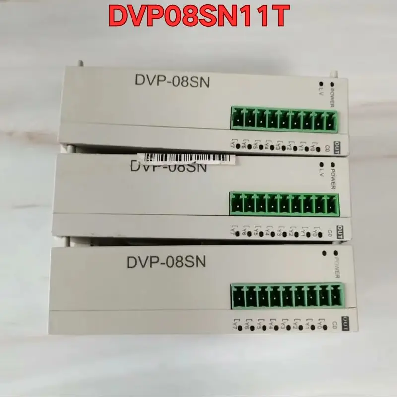 Б/у Модуль PLC DVP08SN11T проверка функций является нормальным