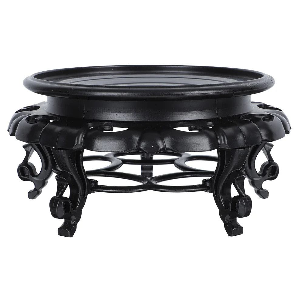 

Standflower Base Bonsai Resin Riser Pot Display Planter Shelf Pallet Movable Dolly Stands Lant Trays Floor Decorative Indoor