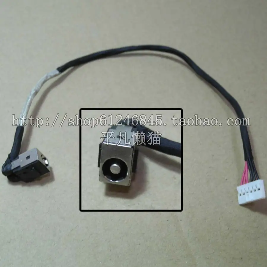 Новый разъем питания постоянного тока с кабелем для MSI GE60 GE70 MS175X FX620DX-256US MS1756 MS-1756 FX620DX