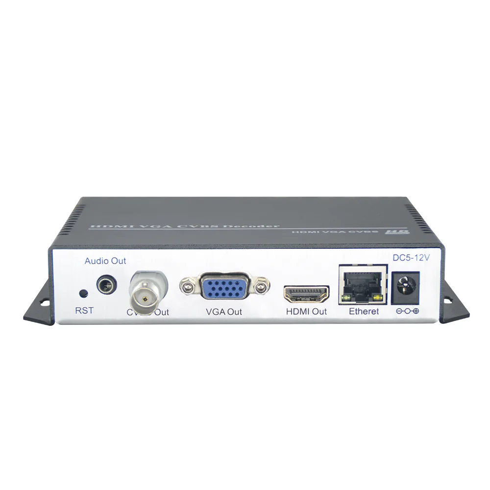 

4K H.265 IP to HDMI VGA CVBS Output VIDEO DECODER