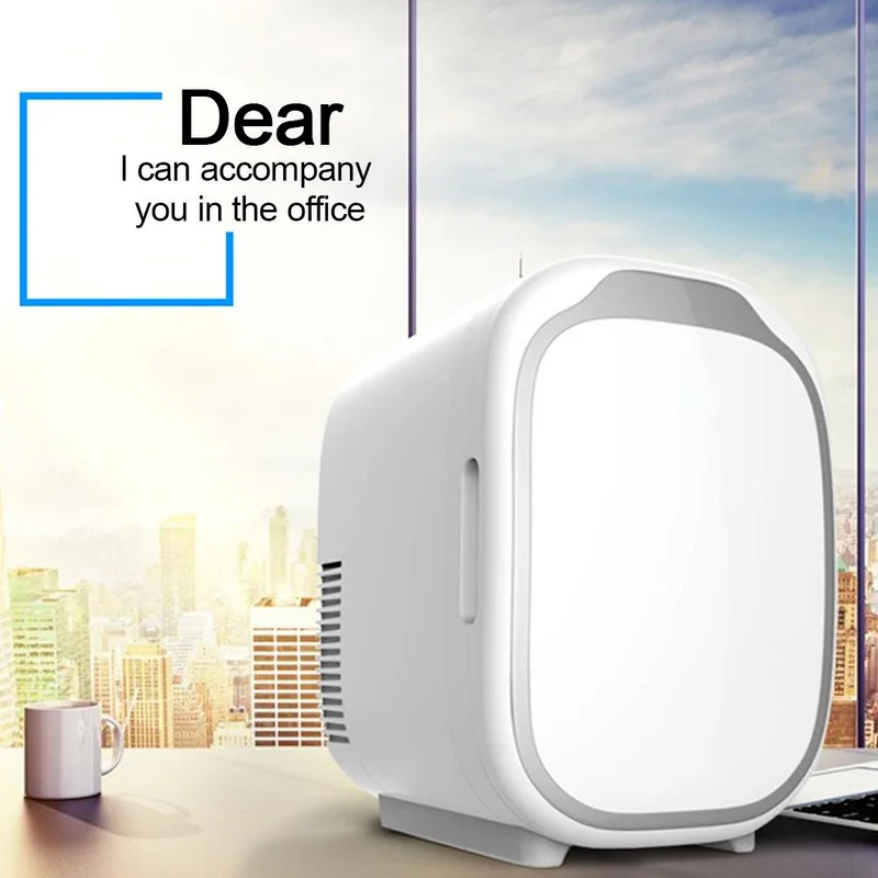 

Car Refrigerator 6 Liter Dual Use Hot Cold Box Mini Small Refrigerator