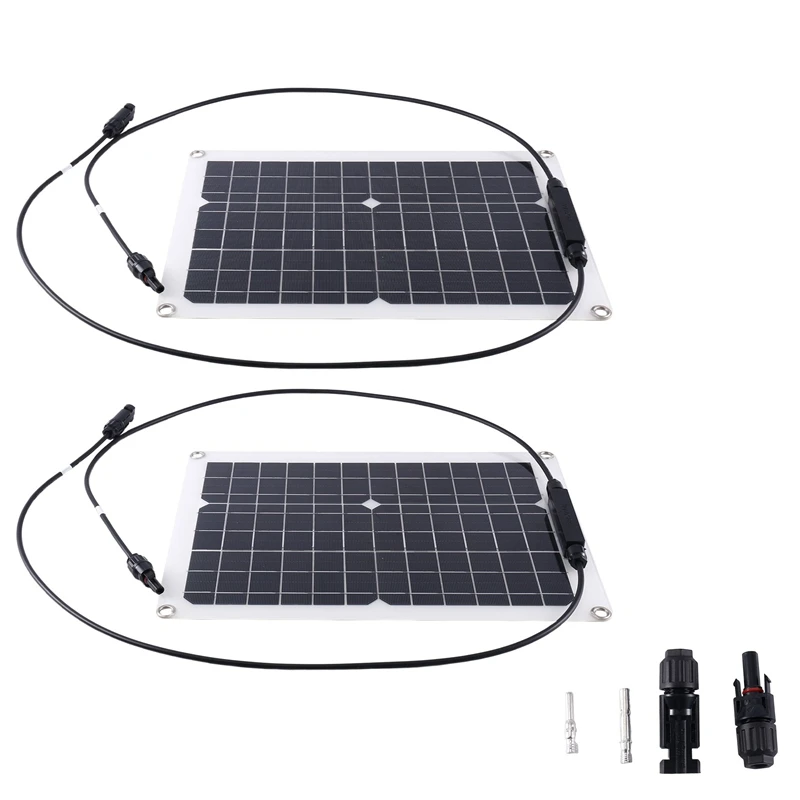 

Solar Panel Solar Cells Bank For Phone Car RV Boat Charger Outdoor Battery Supply