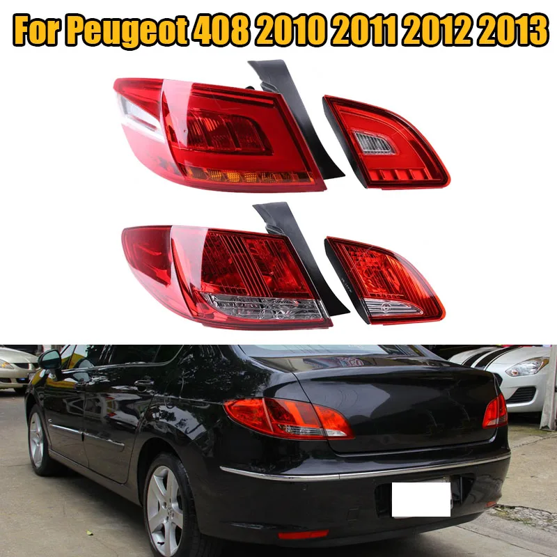 Задняя фара в сборе для Peugeot 408 2010 2011 2012 2013