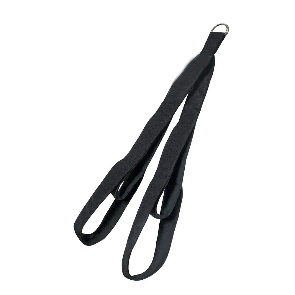 Tricep Rope Cable Attachment. 28.7 Inch & 22 Inch Two Lengths Built in One Pull Down Rope. Triceps Extension Strap Gym Equipment
