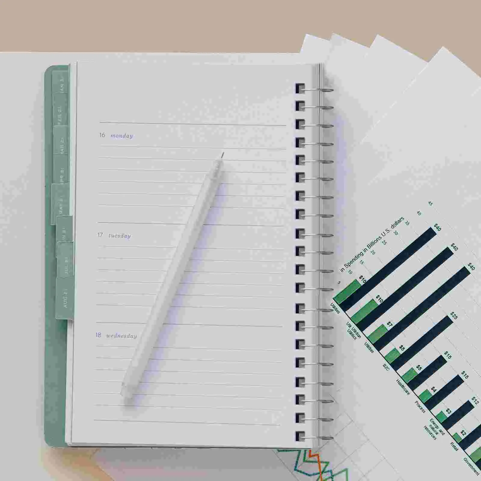 50 шт. брелоки с пряжкой и отрывными листами переплет для ноутбука флэш-карт