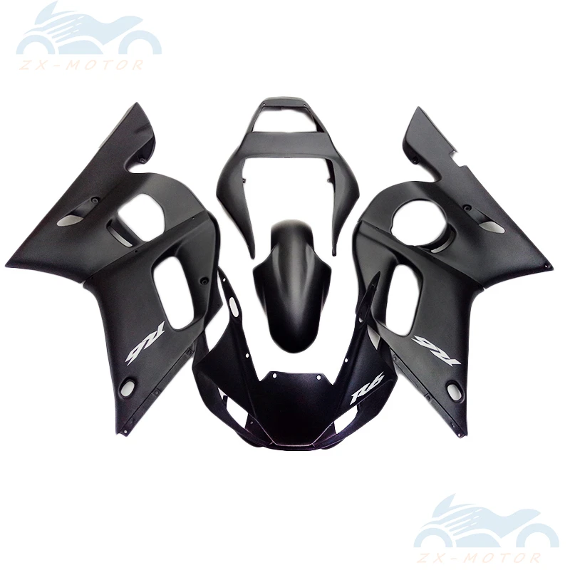 Лидер продаж комплекты черных обтекателей для мотоциклов подходящие YAMAHA YZF R6 1998