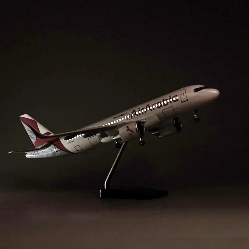 

Модель самолета AirArabia A320NEO из смолы