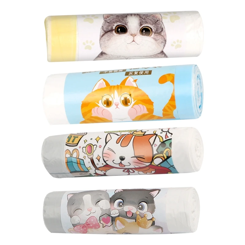 Liners Durable Thickened  Drawstring Litter Bags Leak-proof 
