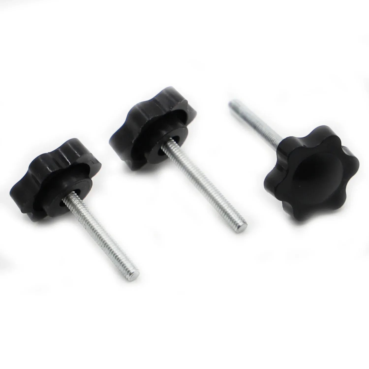 M4 M5 M6 M8 M10 M12 Сливовый бакелитовый винт с затяжкой вручную Ручка Болт Резьба