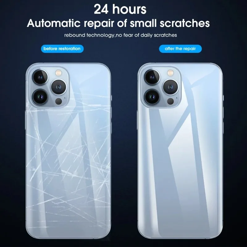 Мягкая Гидрогелевая Защитная пленка для iPhone 15 16 Pro Max 15Plus