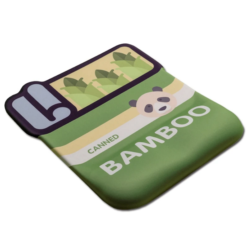 

Bamboo Panda, Mouse Pad Wrist Support, For Office And Home