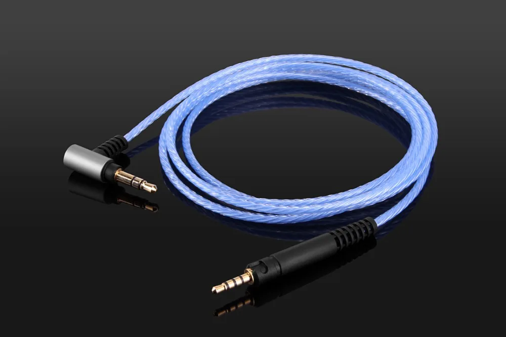 Обновленный посеребренный аудиокабель для наушников Yamaha HPH-MT5 HPH-MT5W монитора |