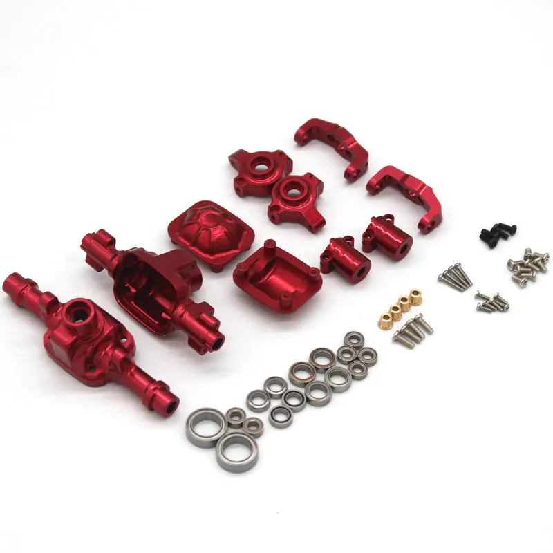 

FMS 1/18 Desert Storm Watcher Red Rabbit RC Car Front and Rear Axle Housing C Seat Steering Cup Metal Parts