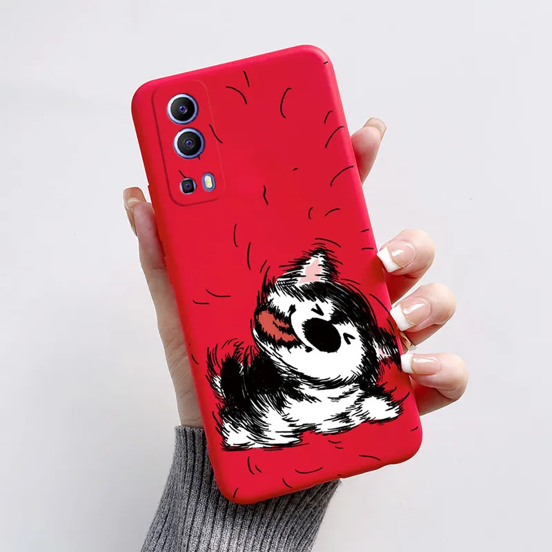 Силиконовая задняя крышка из ТПУ для vivo Y72 5G Vivo Y52